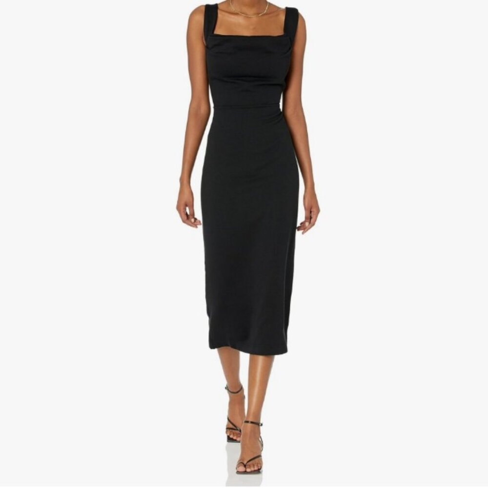 Making the Cut Season 2 Episode 6 Winning Look Andrea's Black Dress Sizes S & L